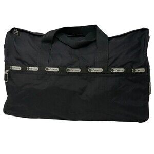 LeSportSac Black Deluxe Large Weekender Duffel Bag